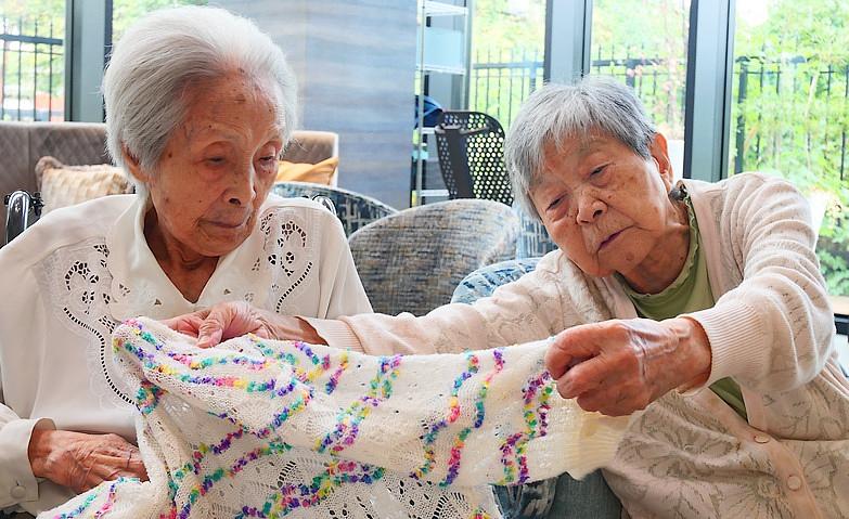 ホームのお母さん的存在