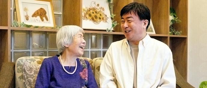「父が急逝し、一人暮らしの寂しさから元気がなくなった母。 ここの暮らしで元気を取り戻し、以前の明るい母に戻ってくれました」
