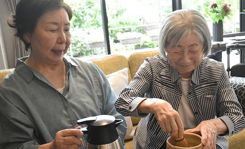久しぶりのお点前