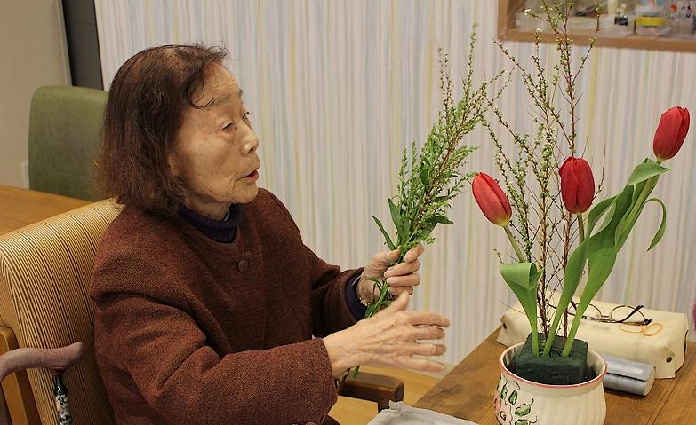 今週のお花はチューリップ