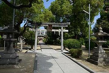 お散歩コース　佐奈部神社