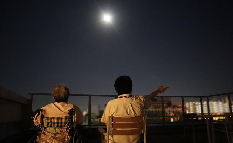 月が見たくなっちゃった