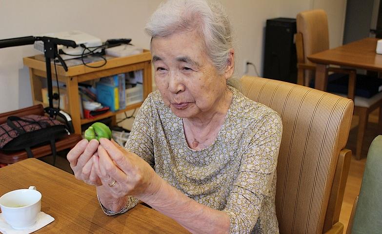 毛虫かと思った！