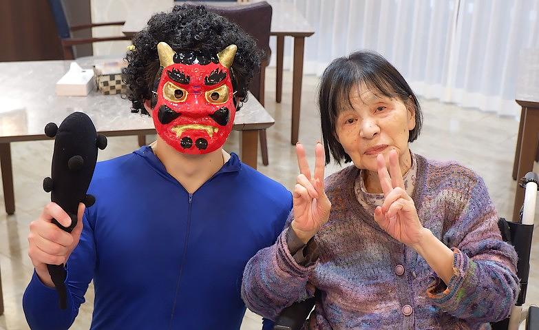 節分！豆まき！