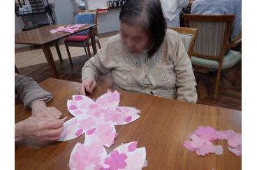 桜の壁紙作り