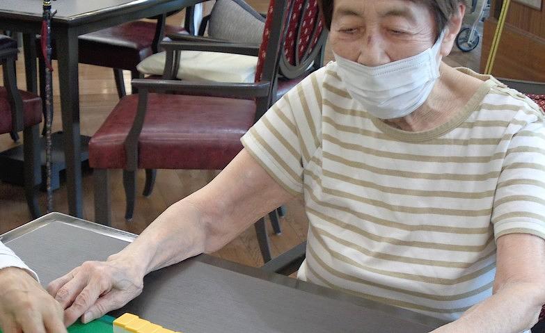大盛り上がりの麻雀