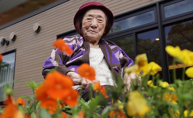 外気浴でリフレッシュ