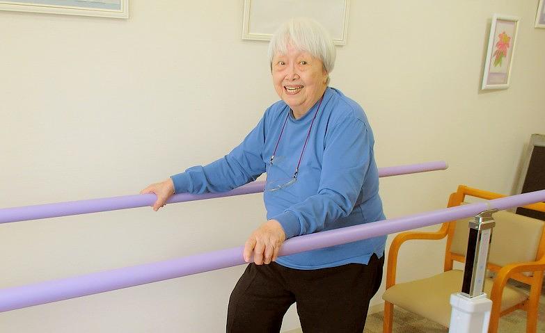 「リハビリがんばります！」