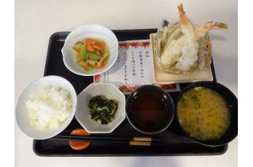 10月イベント食「天ぷら御膳」画像1