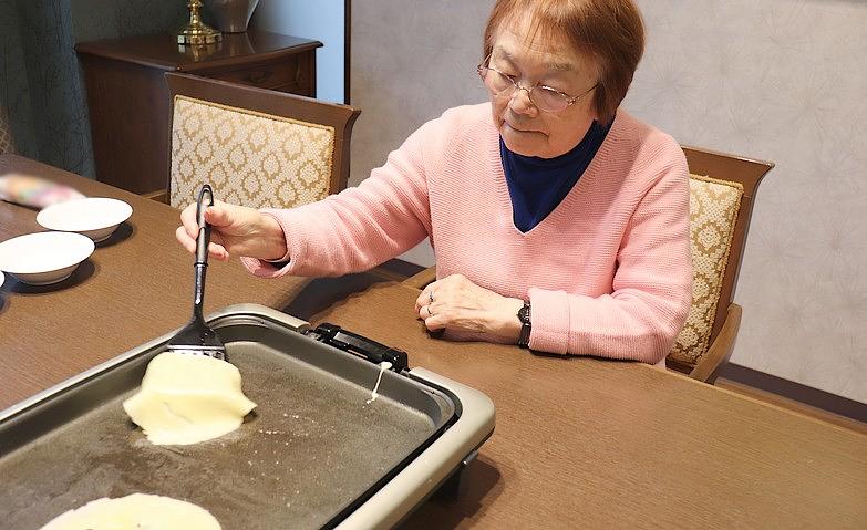 料理の会～クレープ作り～