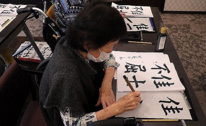 書道クラブを体験！