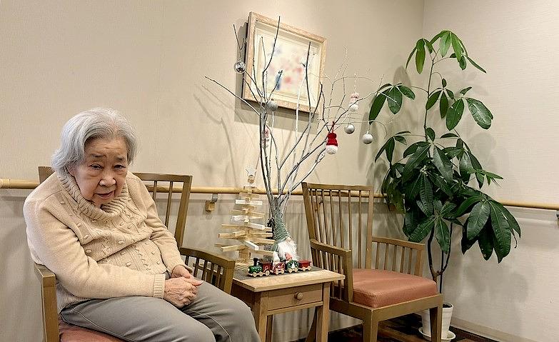 手づくりのクリスマス飾りと