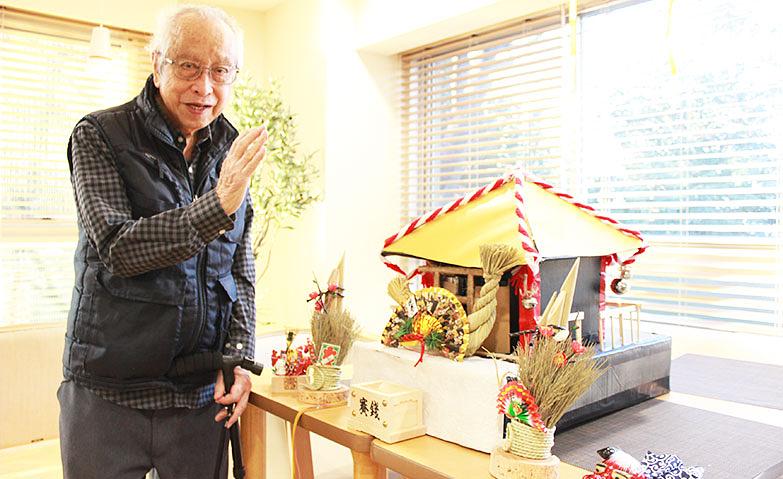 小さくても立派な神社で初詣