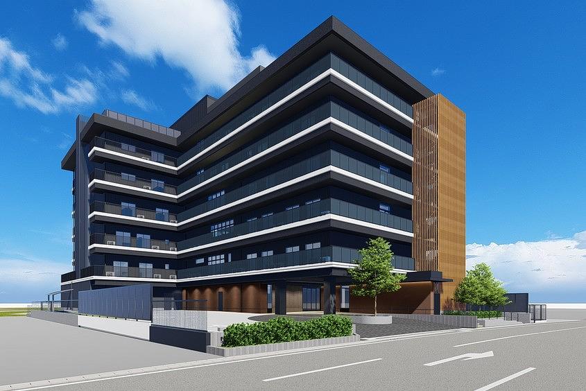 外観（完成予想CG）／土地の所有形態:事業主体非所有 建物の所有形態:事業主体非所有