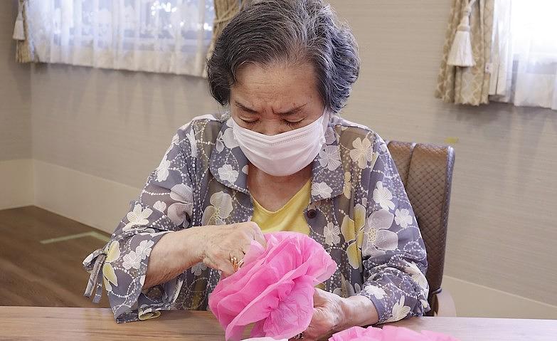 夏祭りに向けて準備中！