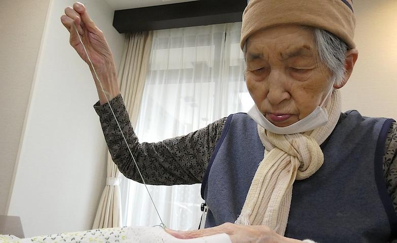 刺し子に込める丁寧な手仕事