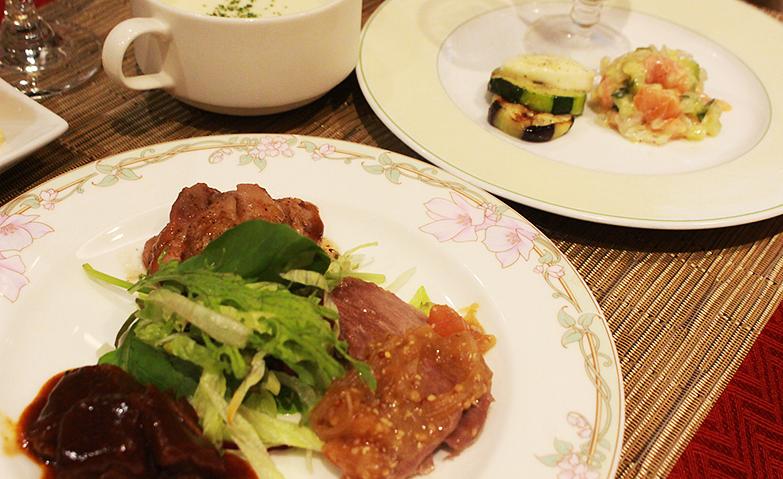 夏の「おもてなし食」			