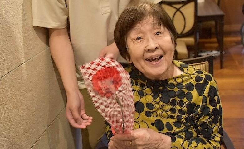 今日は母の日！			