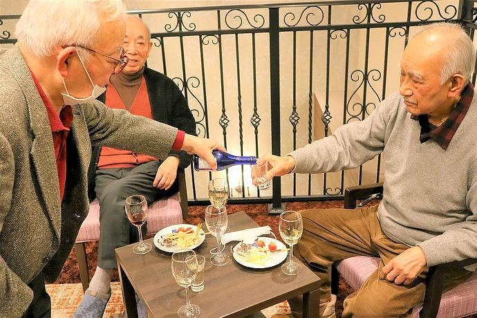 バーアクティビティのご様子