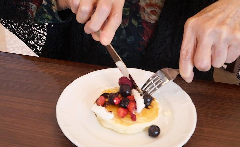 パンケーキ作り