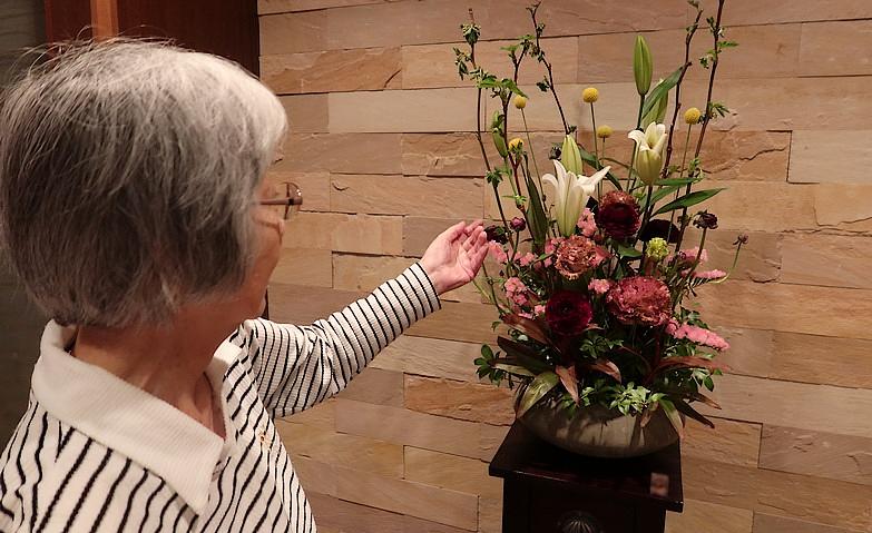 「今週はどんなお花かしら？」