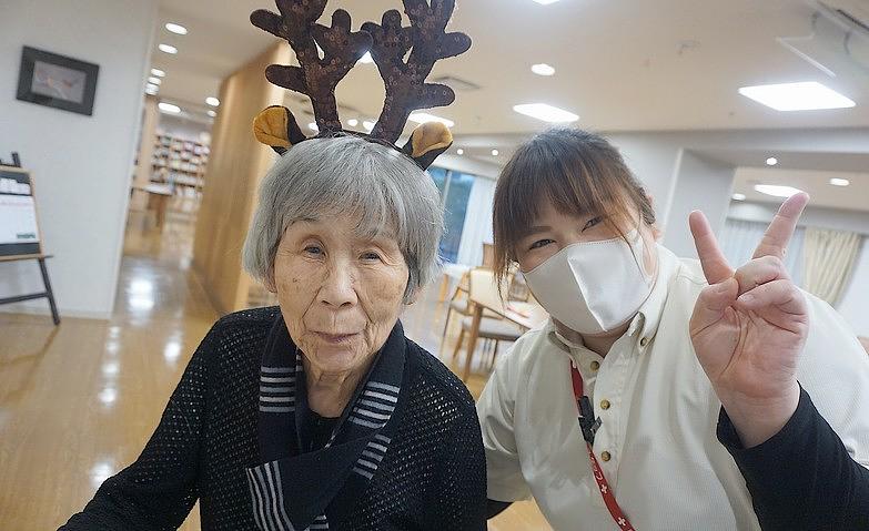 トナカイになりきって！			