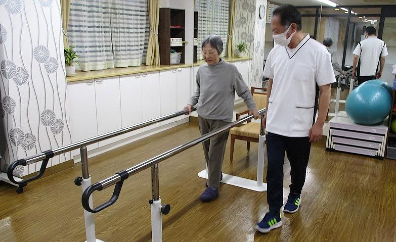 「緊張しちゃうね」～歩行訓練～		