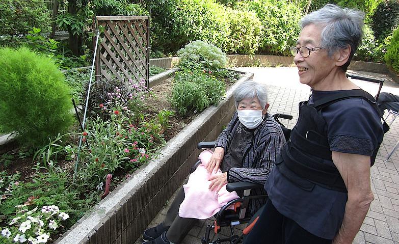 木陰で涼しいひととき