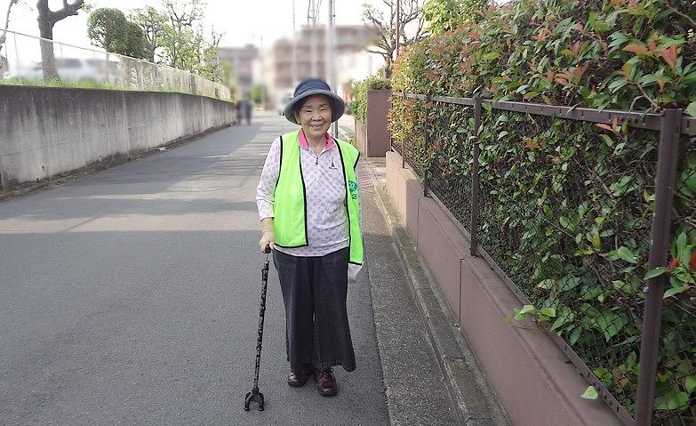 地域の皆様と一緒に、パトロール！			