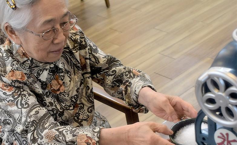 暑い夏はこれ！～かき氷～