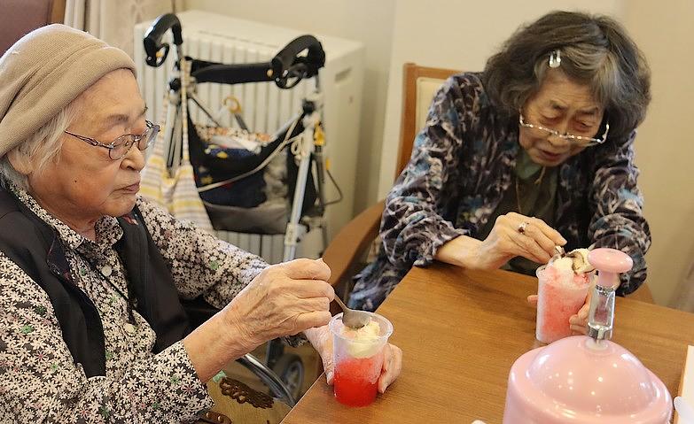 かき氷アクティビティ