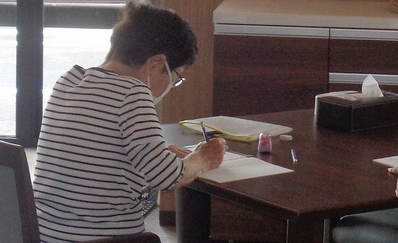 「書道教室」～硬筆の練習～