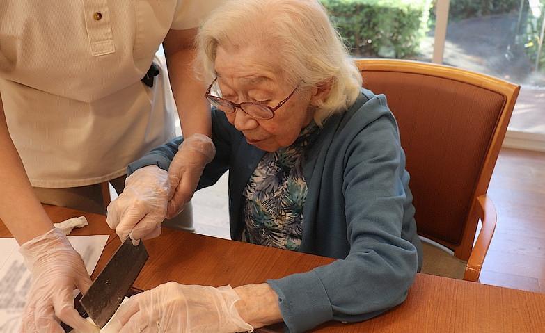 ミャンマー料理作り