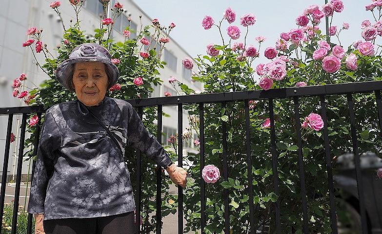 すてきなお花に囲まれて