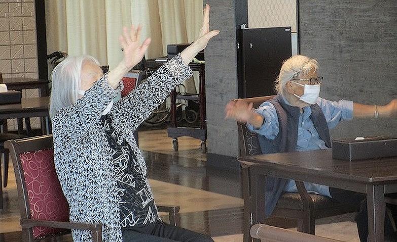 しっかりお身体を動かしましょう！