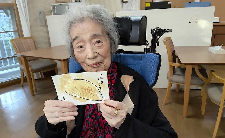 今月のはがき絵