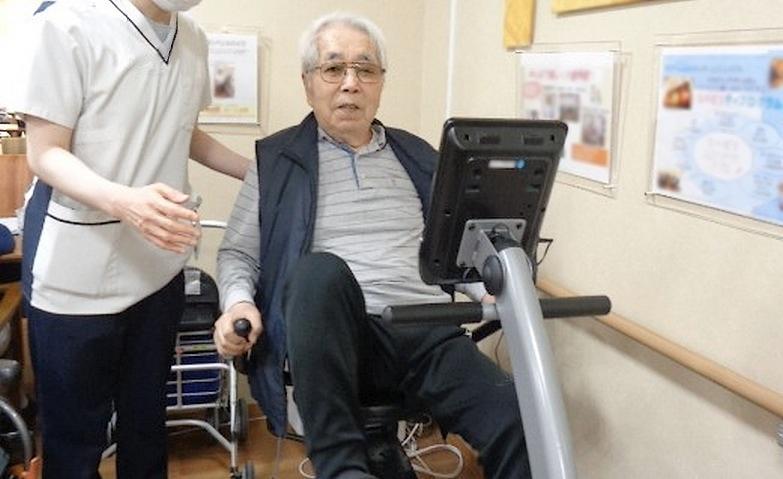 足こぎペダルに初挑戦