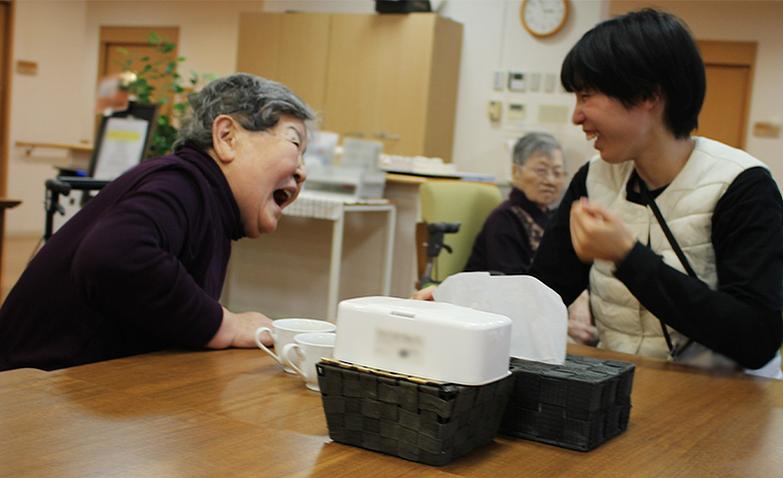 日常の様子～談笑～			