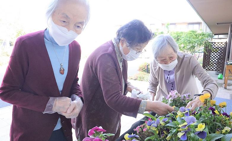 園芸部～花壇の植え替え～