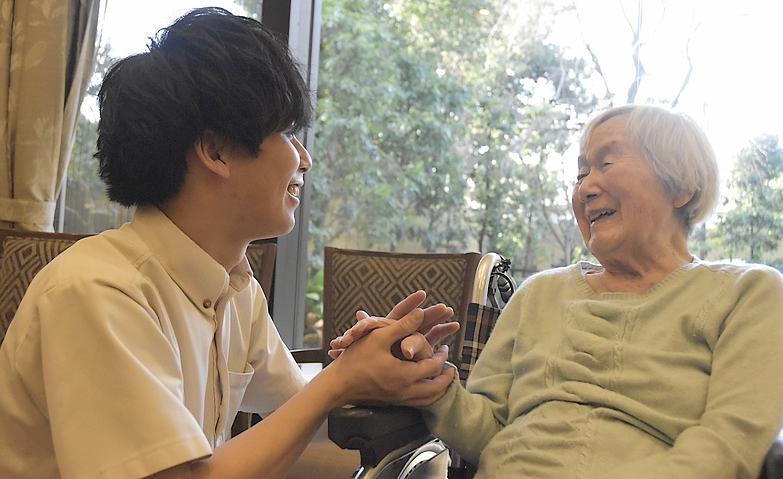 手のぬくもりを感じて