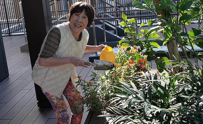 秋の陽気に包まれて