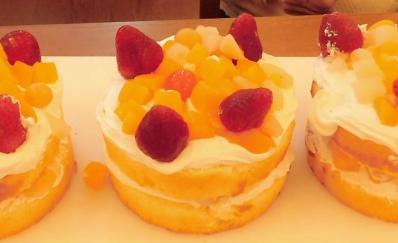 クリスマスケーキ作り～完成～