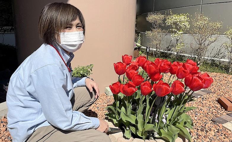 皆様の笑顔に喜びを感じます			