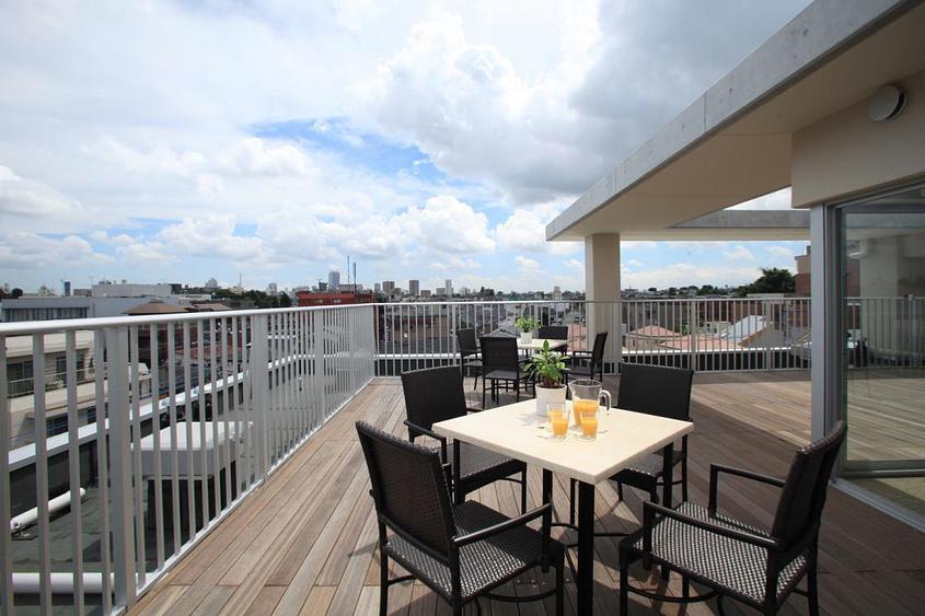 5F ウッドデッキテラス