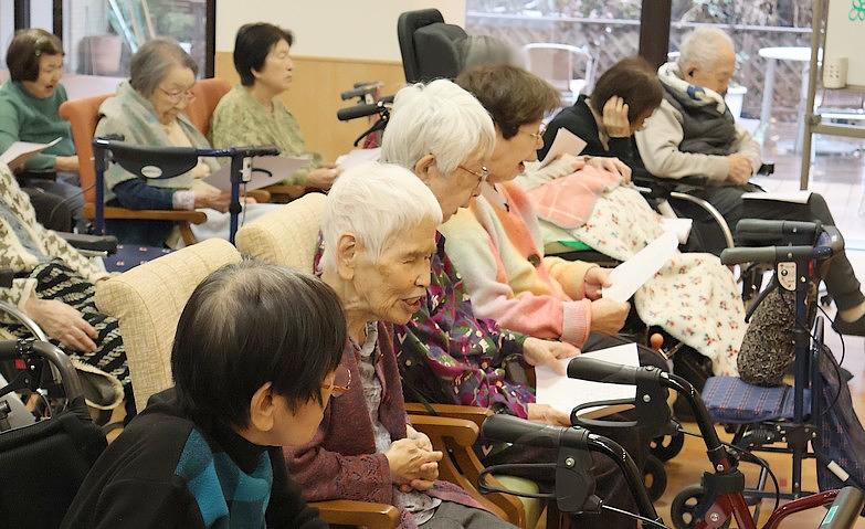 本格的なコーラス会		