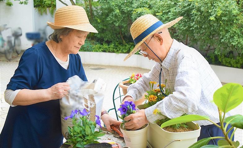 ガーデニングの会～植え替え～