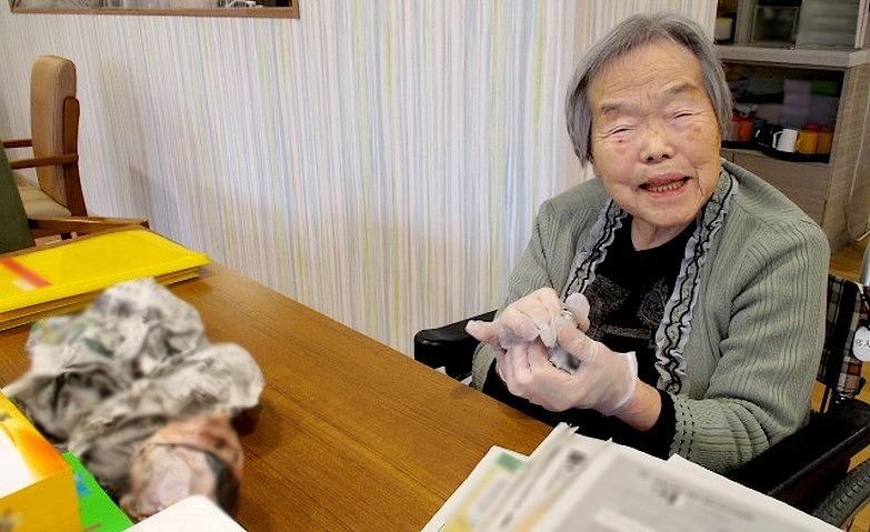 節分の準備中