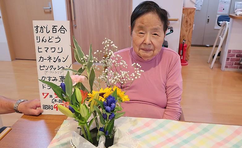 夏にぴったりのお花で