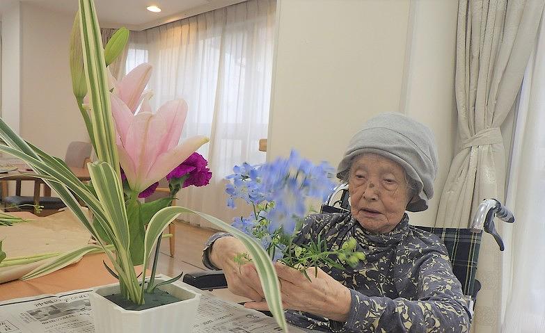 お花と向き合う時間を大切に			