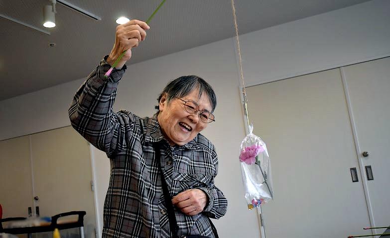 「釣れたぁ～！」
